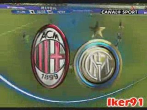 Ronaldinho 0-1 Milan AC Inter-Milan