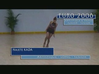 ROLLER ARTISTIQUE - CHAMPIONNAT D'EUROPE 2008 - LONG FEMININ SENIOR
