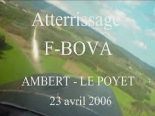 Atterrissage à Ambert