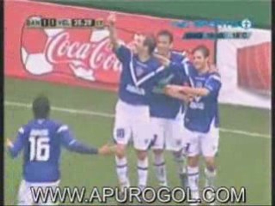 Banfield 2 Velez 2 Goles de Bertolo Somoza Barrales