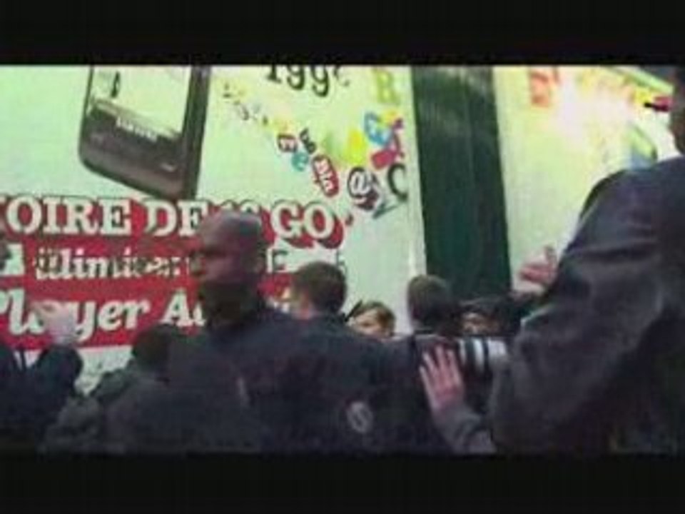 Les déboulonneurs en action