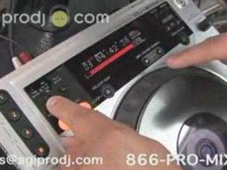 Pioneer CDJ-800 MK2 Auto Cue and MP3 Text Mode Features
