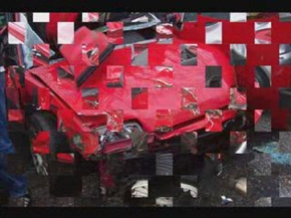 Accident grave Peugeot 206 S16 - Honda Civic ED7