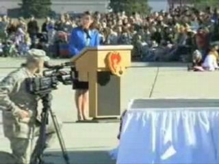 Palin equates 9/11 attacks with Iraq on Sept. 11, 2008