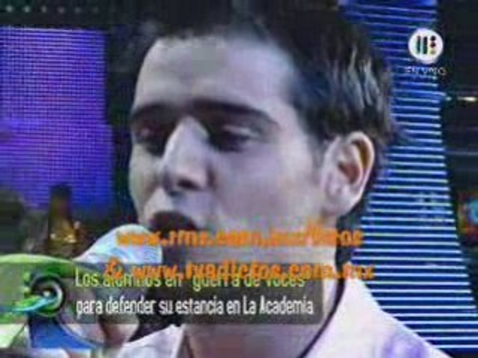 MONSERRAT y MATIAS EN DUELO PARA PERMANECER EN LA ACADEMIA