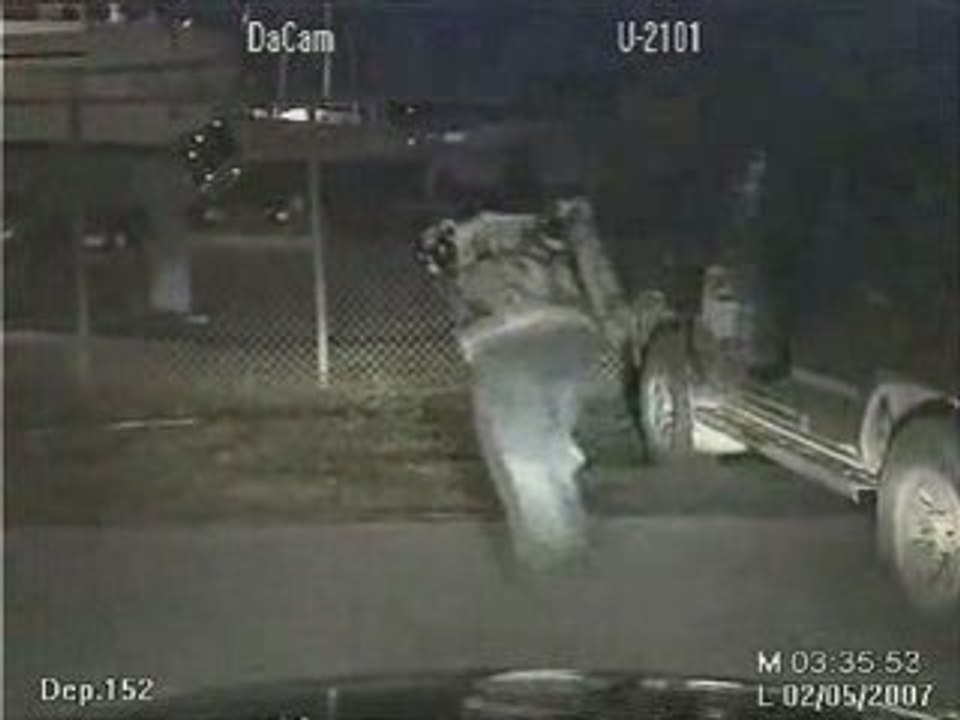 Agréable surprise durant une arrestation