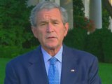 Bush gets behind the rescue plan