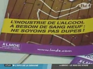 Etudiants  : L'Alcool contre le stress du quotidien