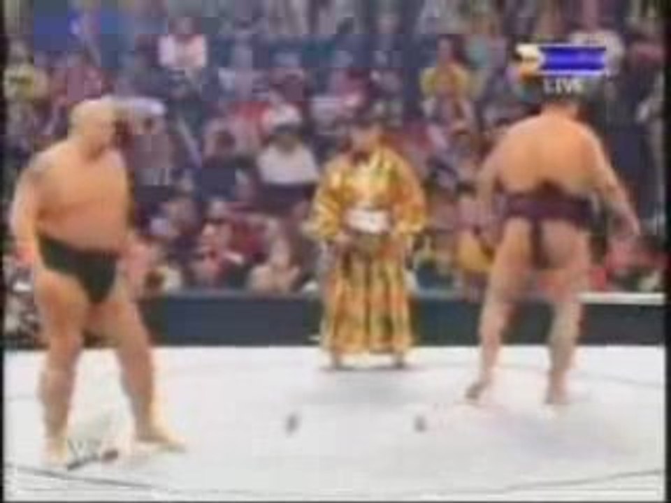 The Big Show vs Akebono Sumo Match
