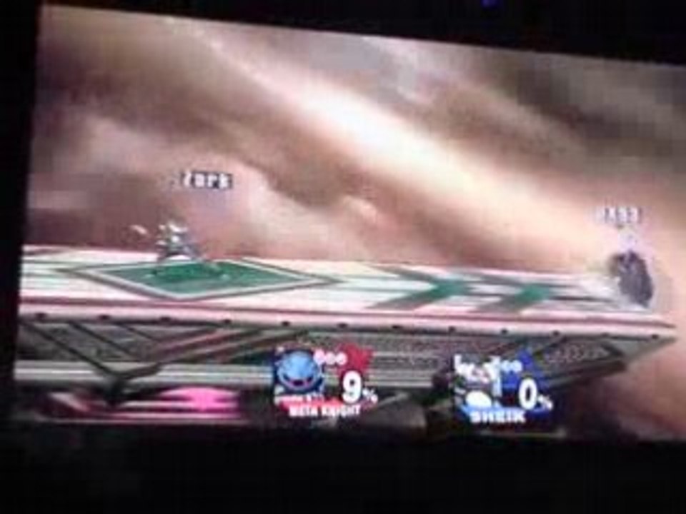 SSBB : DX93 (Meta Knight) VS. Zark (Sheik) 2