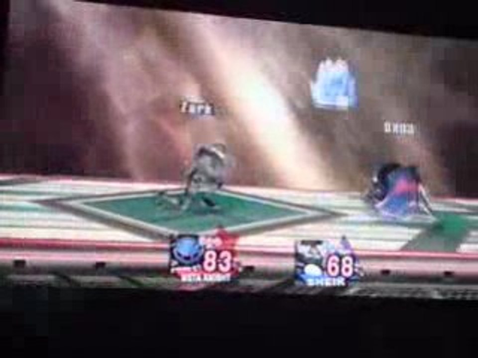 SSBB : DX93 (Meta Knight) VS. Zark (Sheik)
