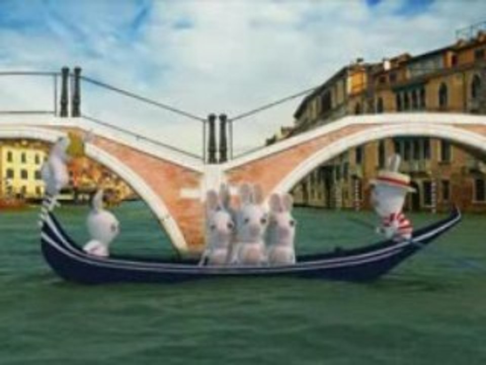 Les lapins Cretins Visite Venise