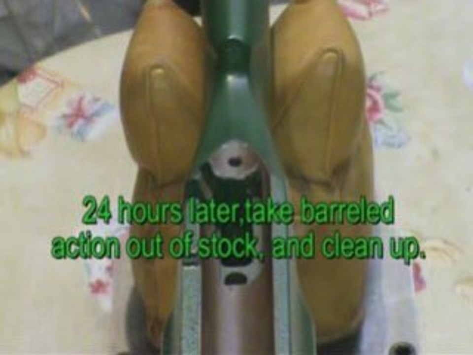 Rifle Bedding Book Glass bedding rifle. How to pillar bed. video