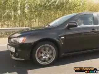 MITSUBISHI LANCER EVO - Test By Quattroruote