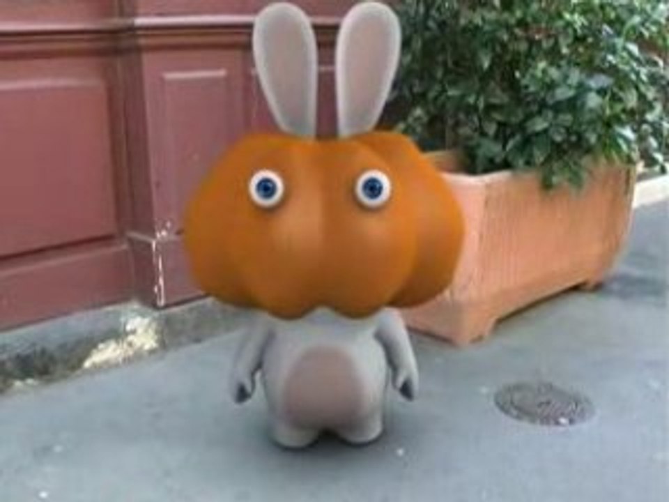 Lapins cretins Haloween