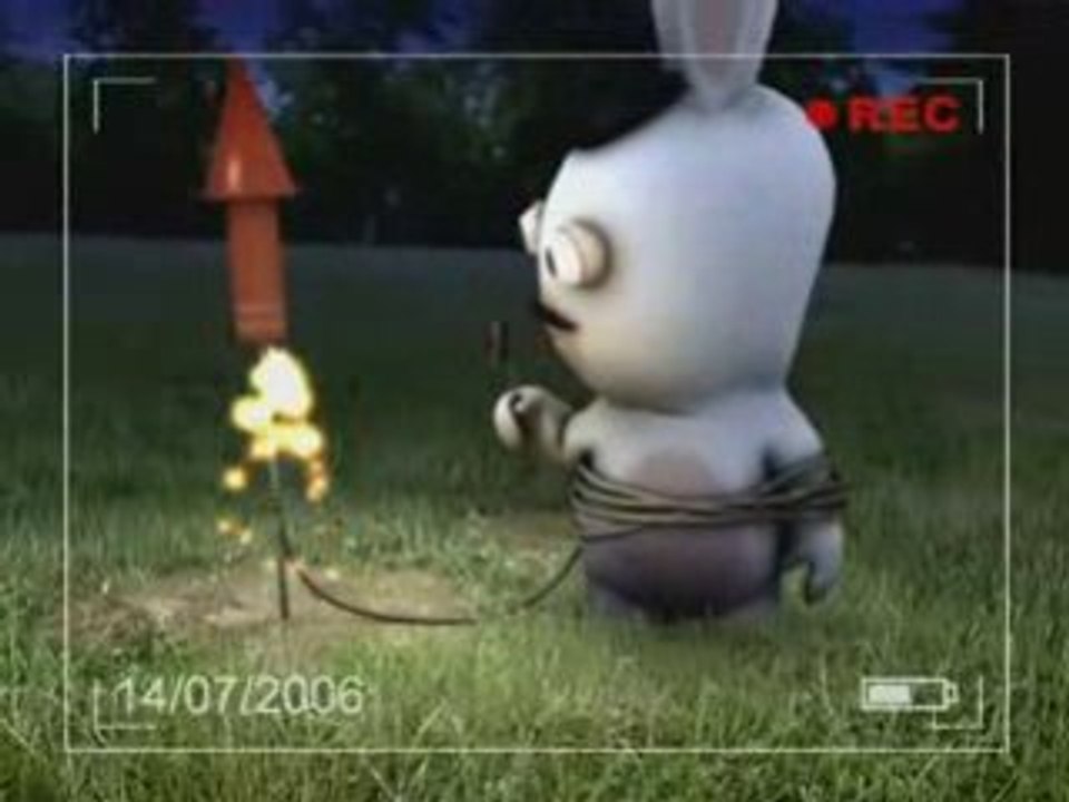 Les Lapins cretins ne pigent pas le 14 Juillet