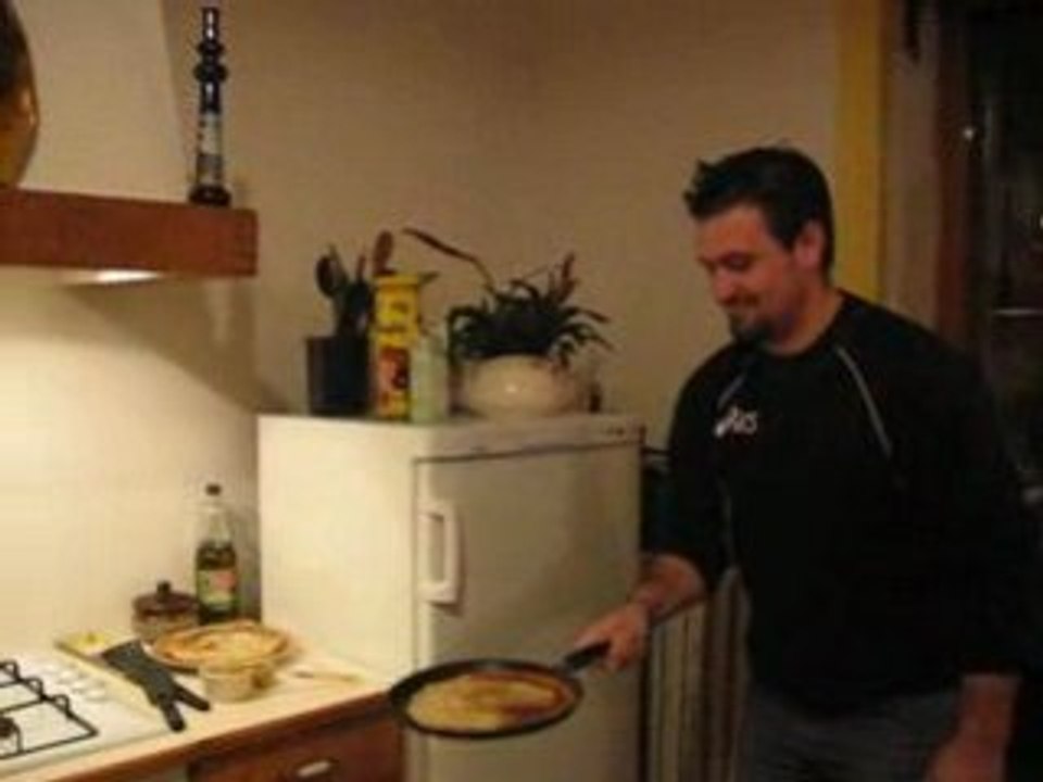 Jérôme maitrise les crêpes !!
