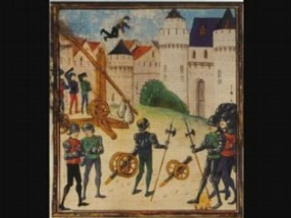 Fête médiévale : Couillard, Baux de Provence.