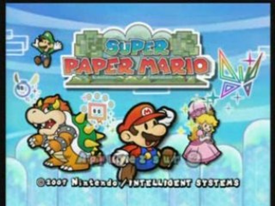 ingame Super Paper Mario