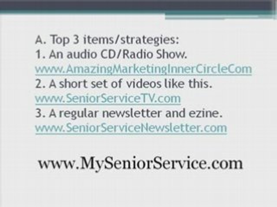 Marketing Home Care FAQ #7- With Long-Tail Key Words