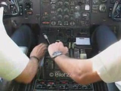 Atterrissage à Rennes St Jacques en ATR72