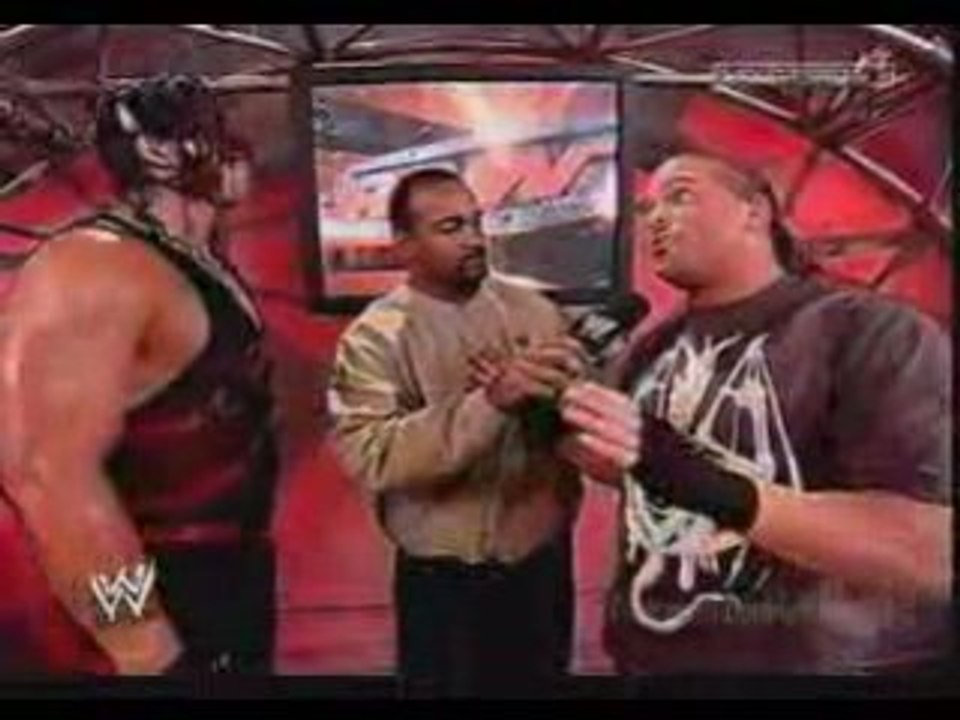 Jonathan Coachman interviews Rob Van Dam and Kane