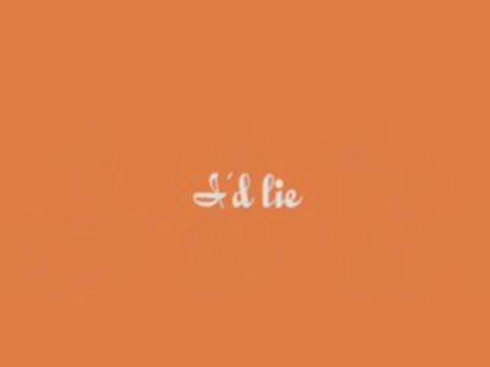 I'd lie - Sydney & Gage