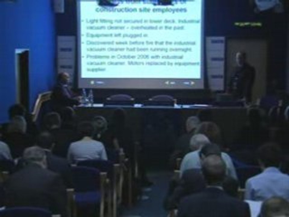 Vacuum cleaner started fire on Cutty Sark