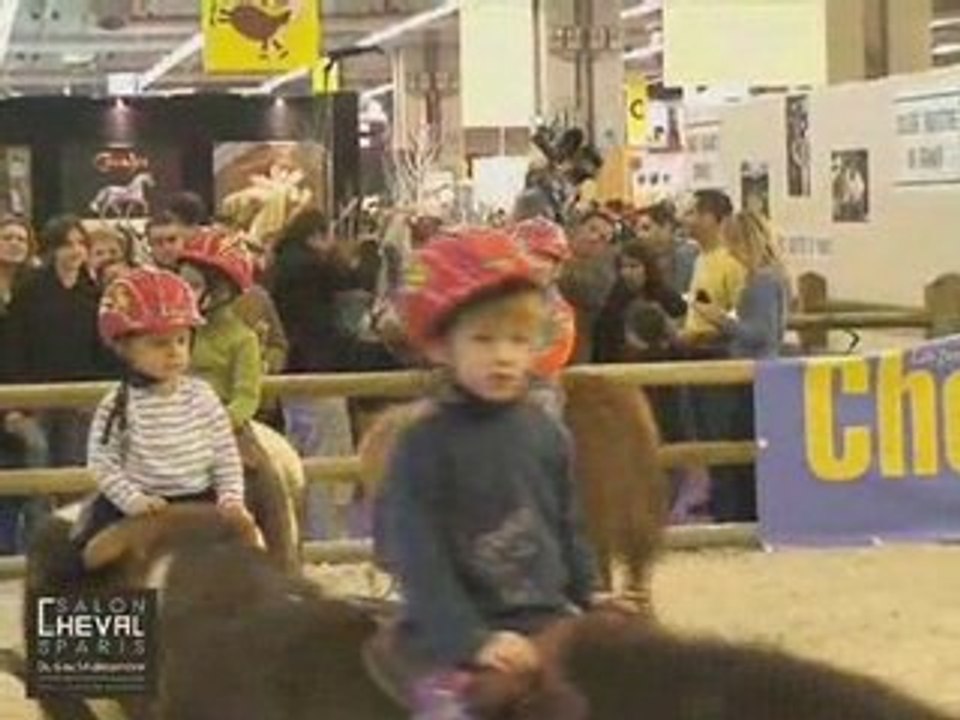 Bébés cavaliers au Club de la Moulière - Salon du Cheval