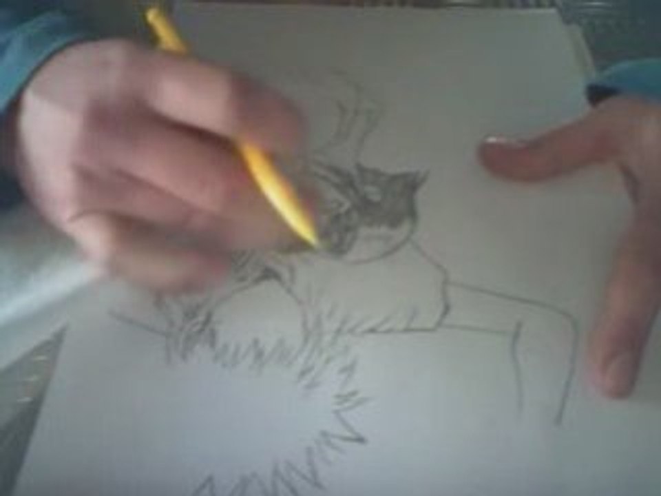 Dessin manga de naruto et hinata