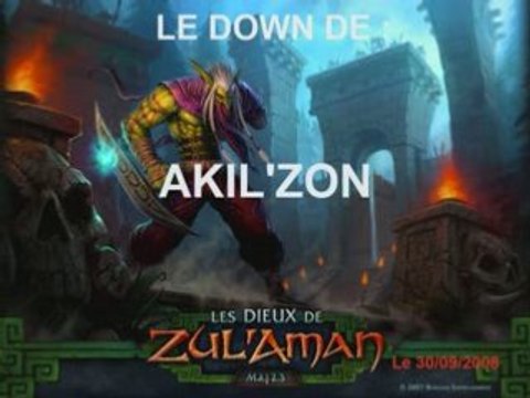 Down de Akil'zon par les WoW Error