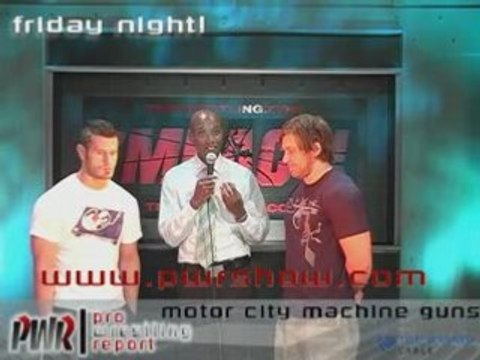 Motor City Machine Guns Coming to the Pro Wrestling Report!