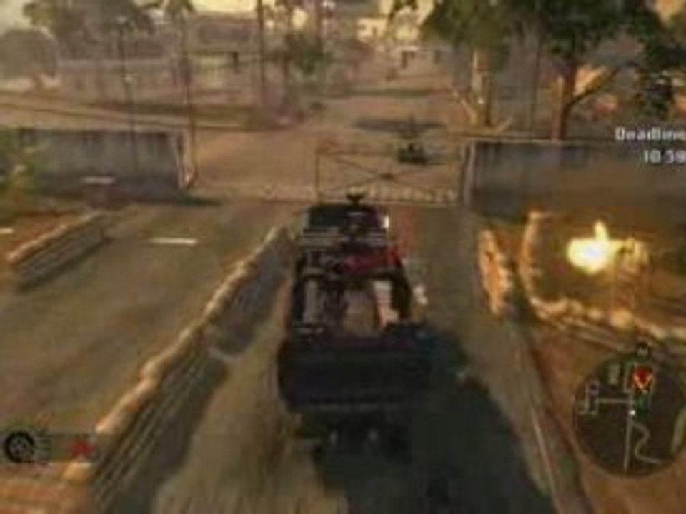 Mercenaries 2 PC Demo- ENEMY SOLDIER SPOTTED!