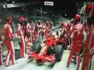 Massa Pit Stop Accident (F1 Singapore)