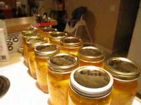 Canning Peaches with a Friend