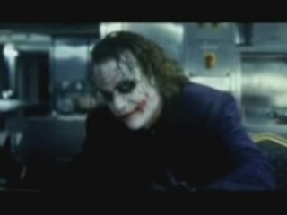 joker's magic trick scene: batman the dark knight