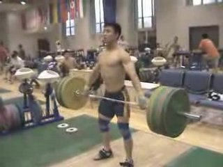 HALTERO HANG SNATCH 140kgs incroyable