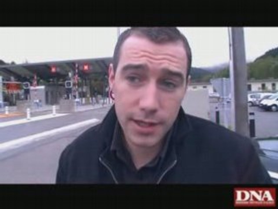 Les premières minutes du nouveau tunnel de Sainte-Marie