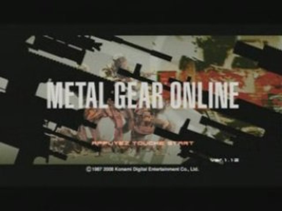 ingame Metal Gear Online "création de perso"