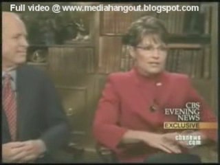 Download Video: John McCain and Sarah Palin Interviewed by Katie Couric