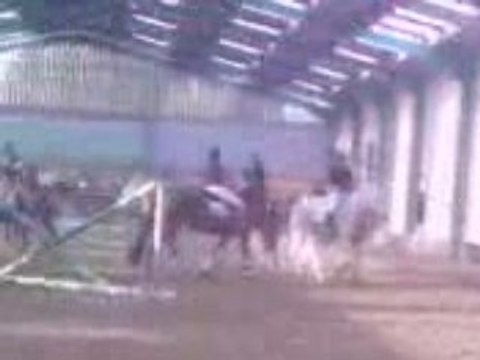 Jessica saut 1m30 avec Oby auberchicourt