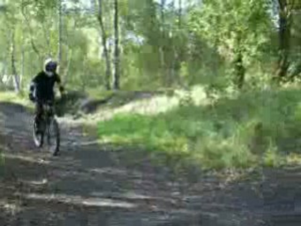 rieulay double avant la dh et virage