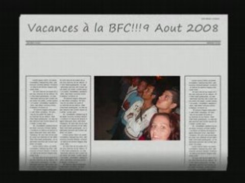 BFC VACANCE DE FOLIE