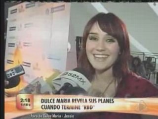 Dulce Maria revela sus planes (ETV)