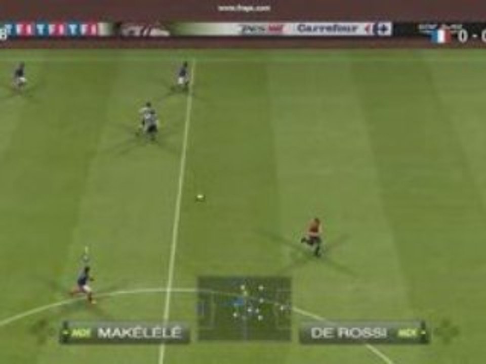Action offensive pes 2009