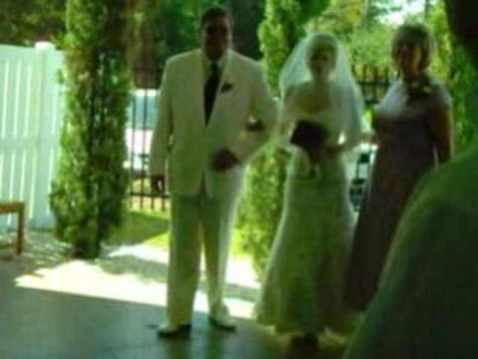 Arrivee mariee