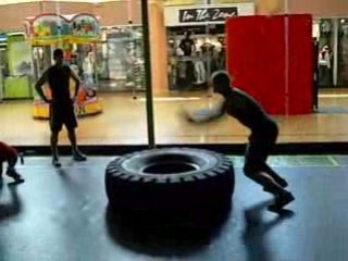 Seattle Strength Coach - Tire Flip/Broad Jump