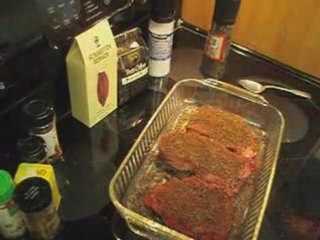 Grilled Chocolate Coffee Steak