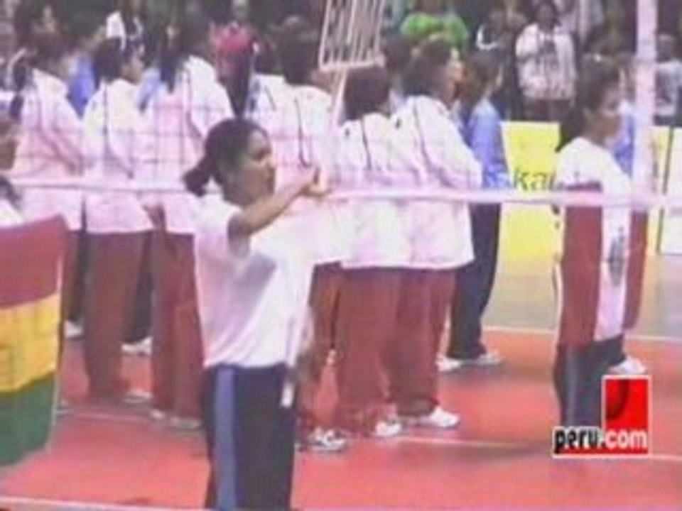 Peru.com: Inauguracion del Sudamericano Juvenil de Voleibol