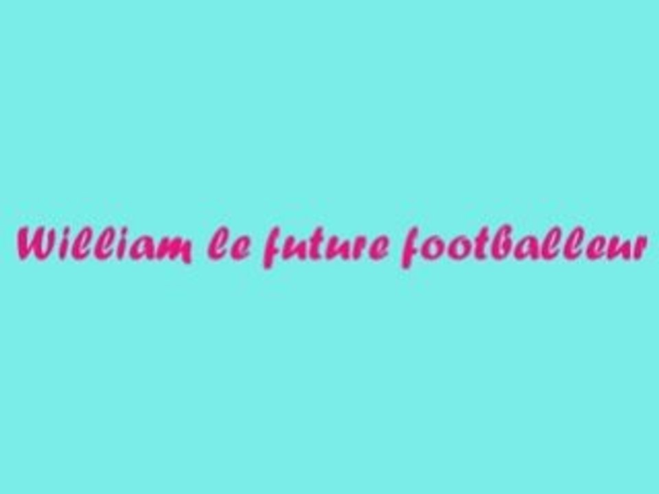 Un petit footbaleur
